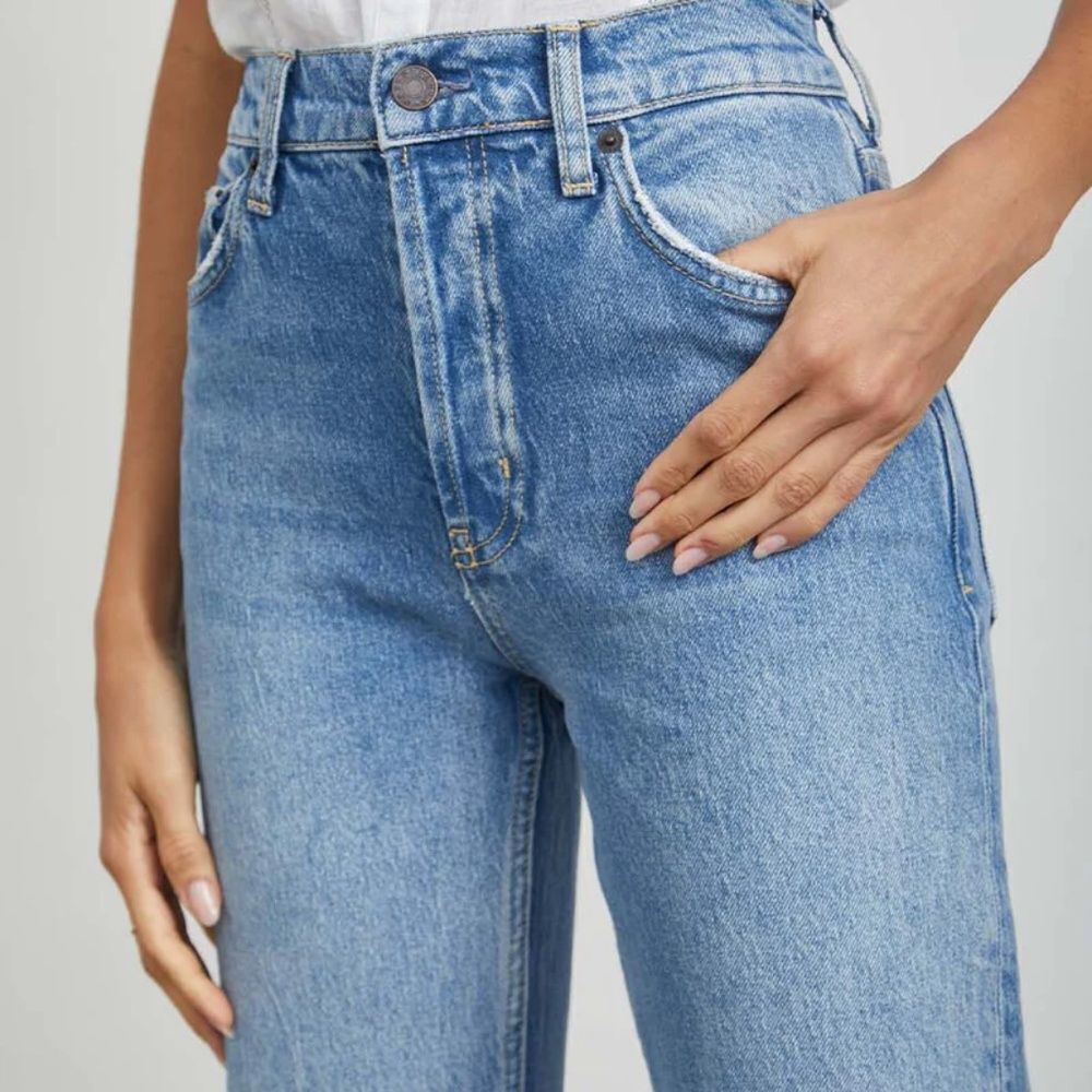 NWT RAILS The Topanga High Waist Straight Leg Jeans in Cascade - size 31 - Picture 3 of 9